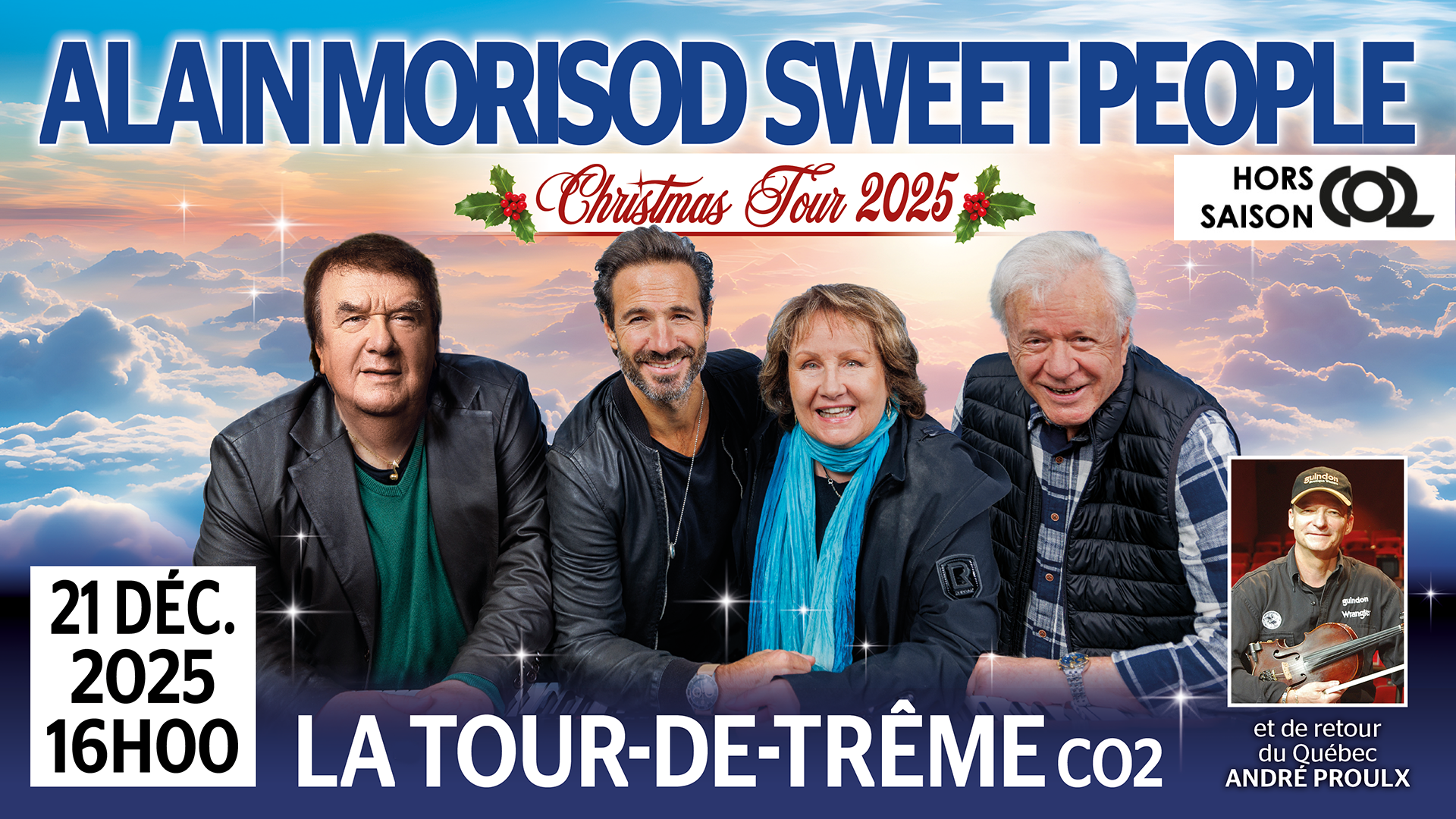 ALAIN MORISOD & SWEET PEOPLE Christmas Tour 2025