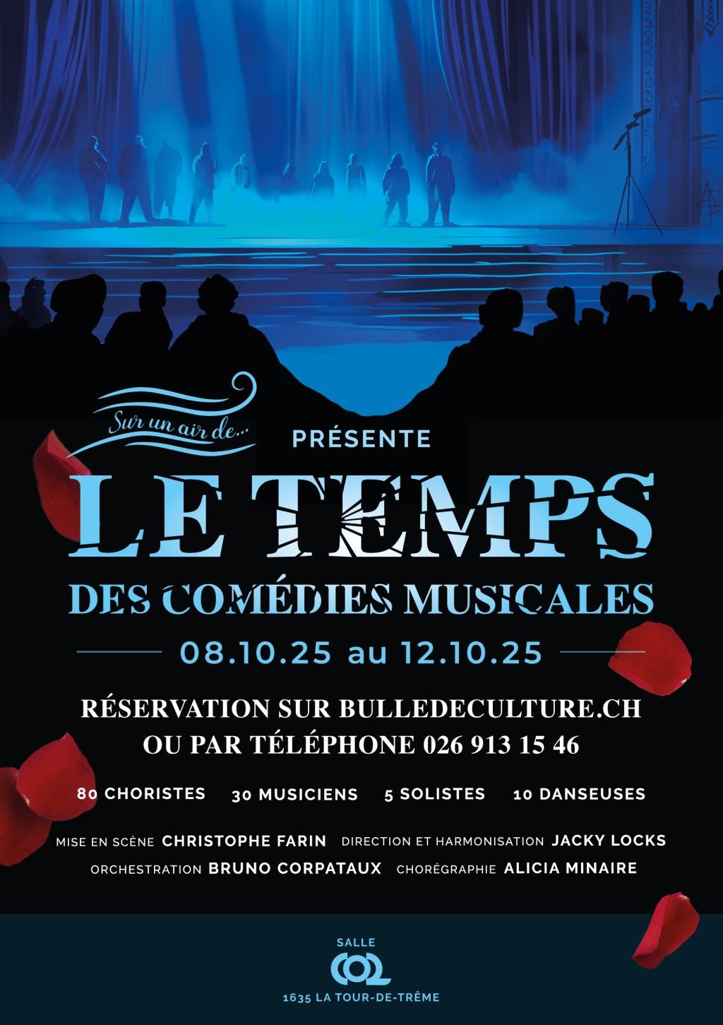 Concert Le temps des Comédies Musicales Edition