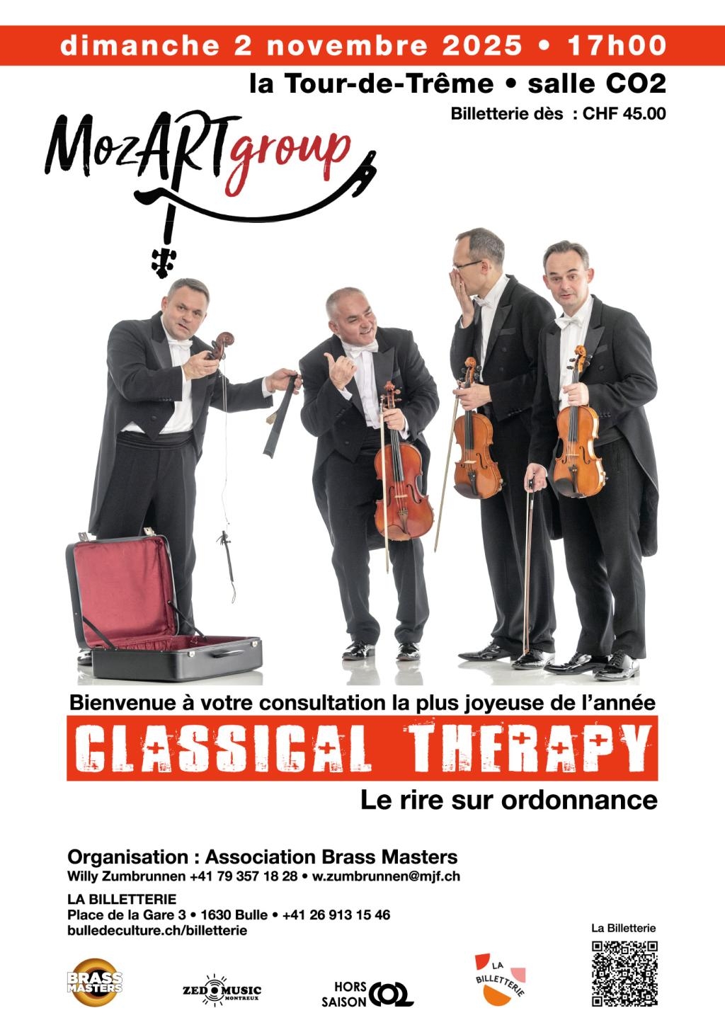 Concert MozART Group classical therapy