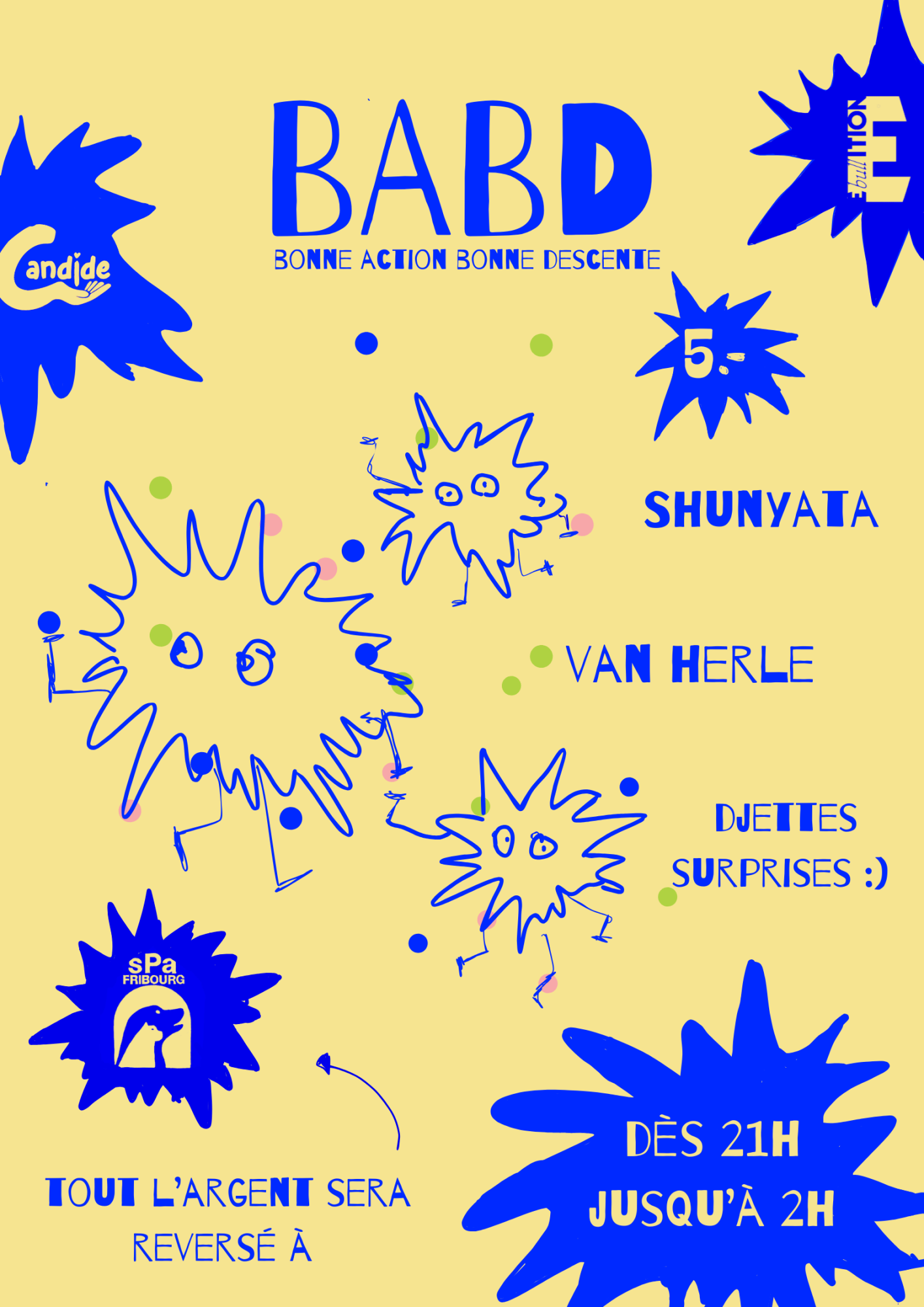 Bonne Action, Bonne Descente ! avec Shunyata (CH) + Van Herle (CH) + DJETTES Surprises