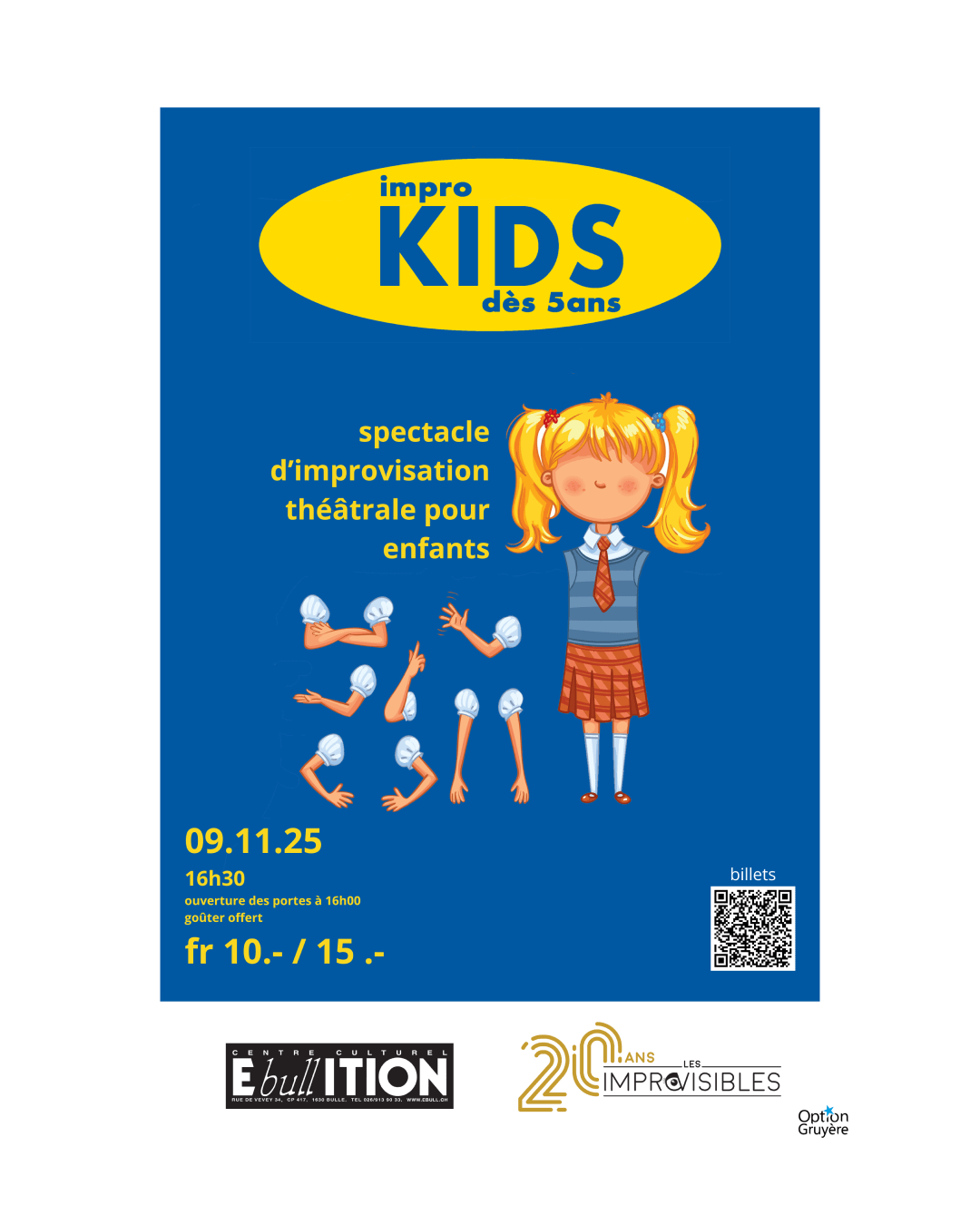 ImproKids par Les ImprOvisibles