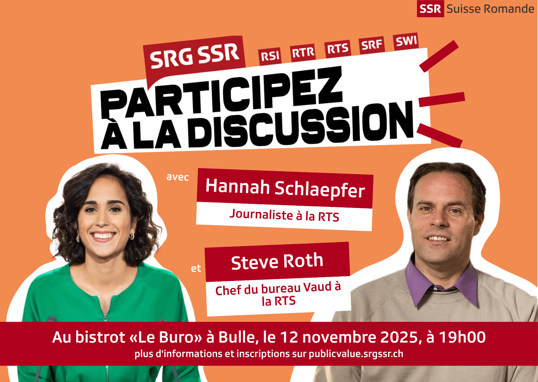 Le tour des bistrots de la SSR