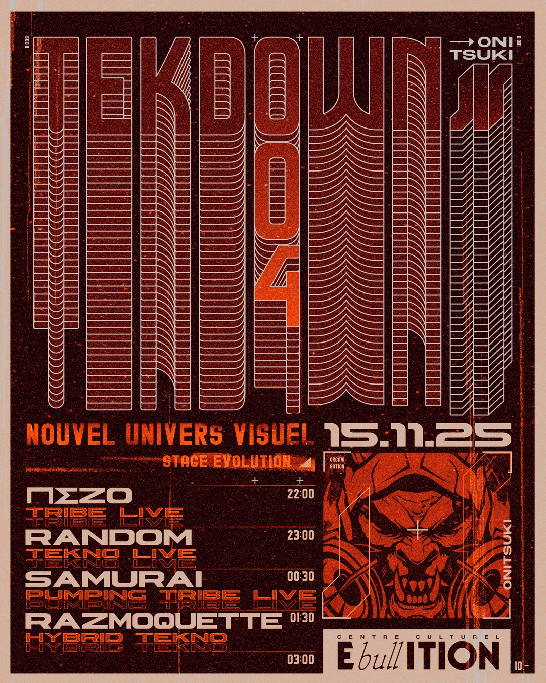 TEKDOWN 004 by ONITSUKI