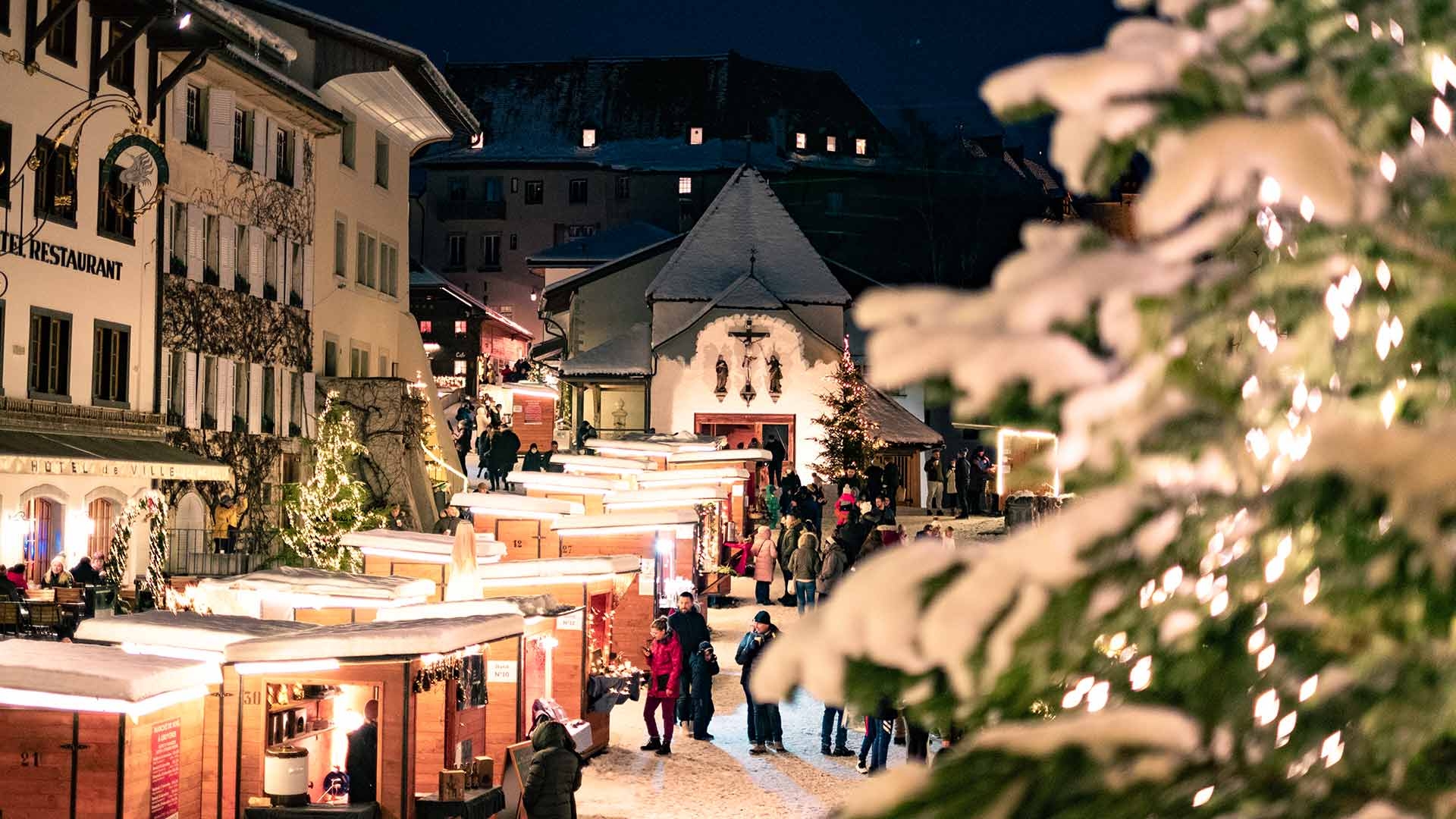 Marché de Noël de Gruyères