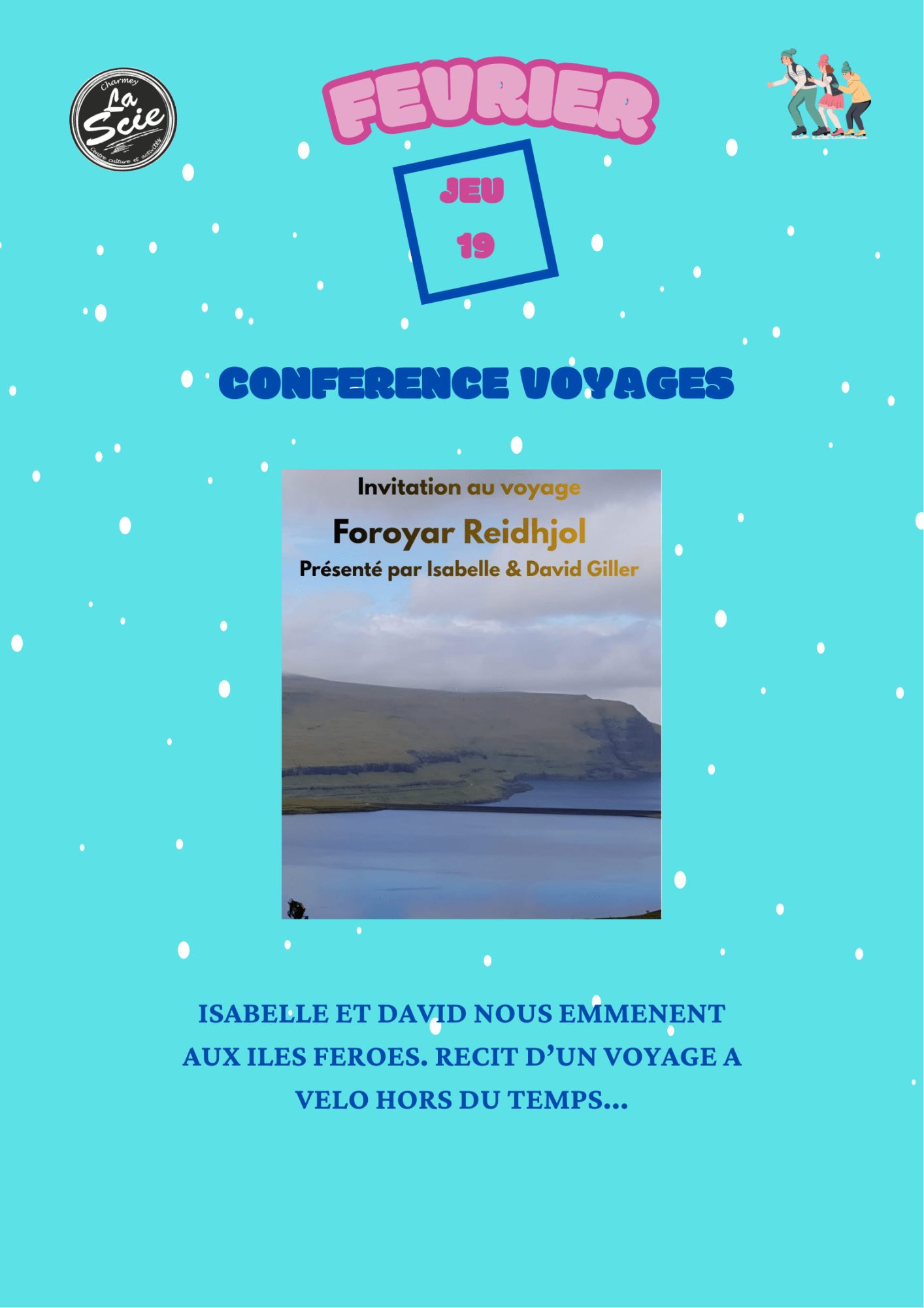 CONFERENCE : Les îls féroé à vélo