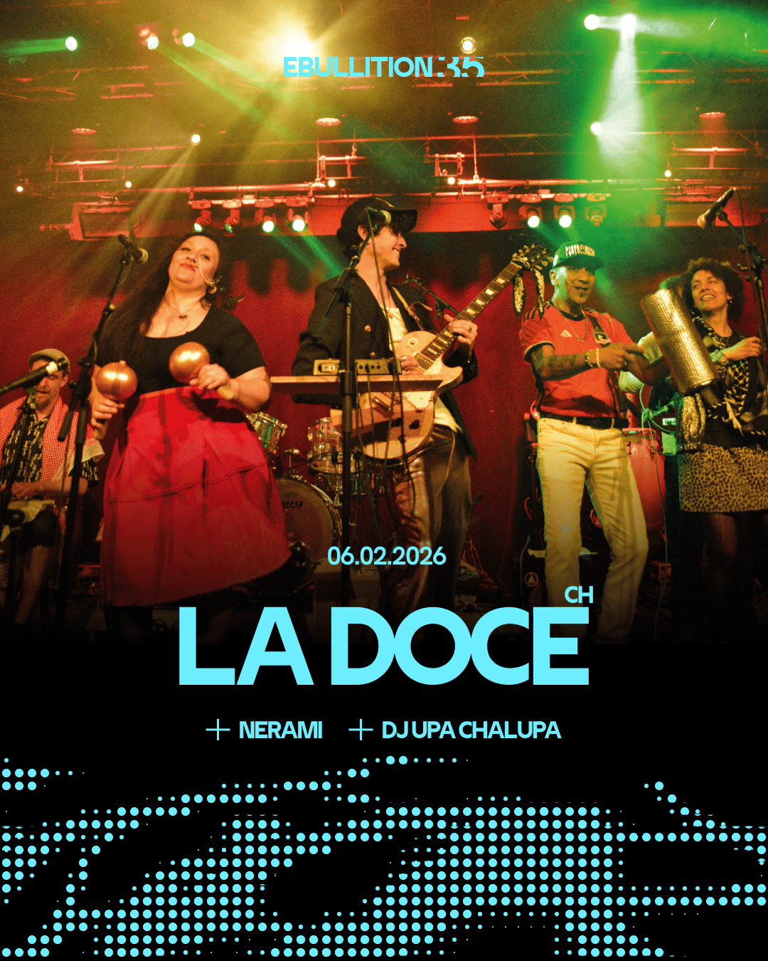 La Doce (CH) + Nerami (BEL/MLI) + Dj Upa Chalupa (CH)