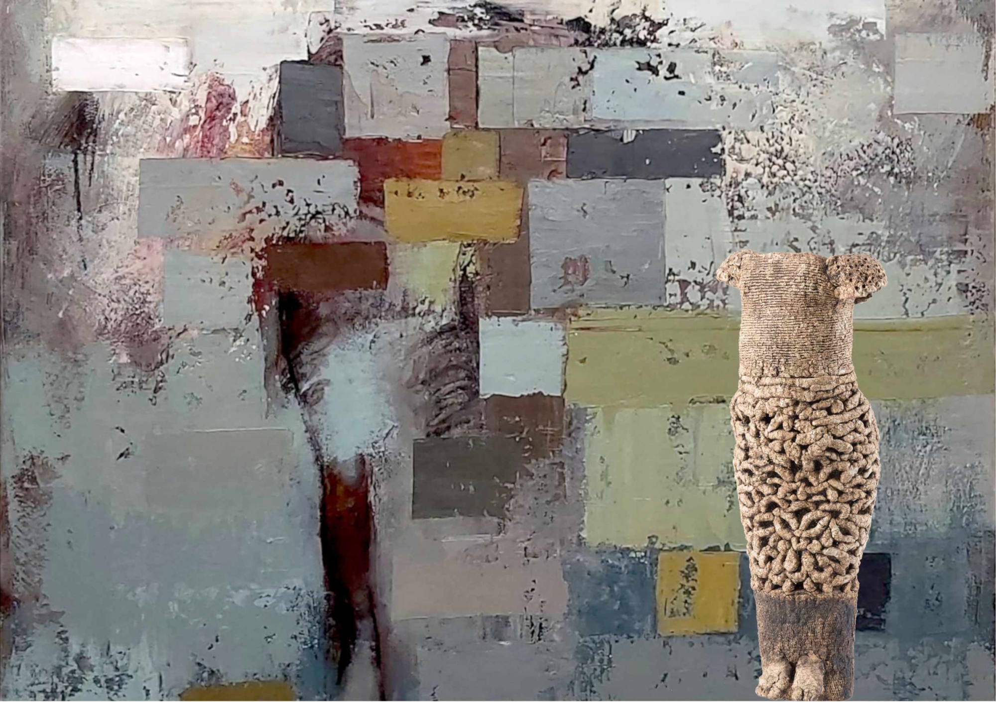 Exposition de Virginia MURO dessins, peintures et céramiques