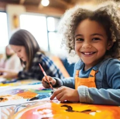 Atelier d'expression et histoire de l'art pour les enfants