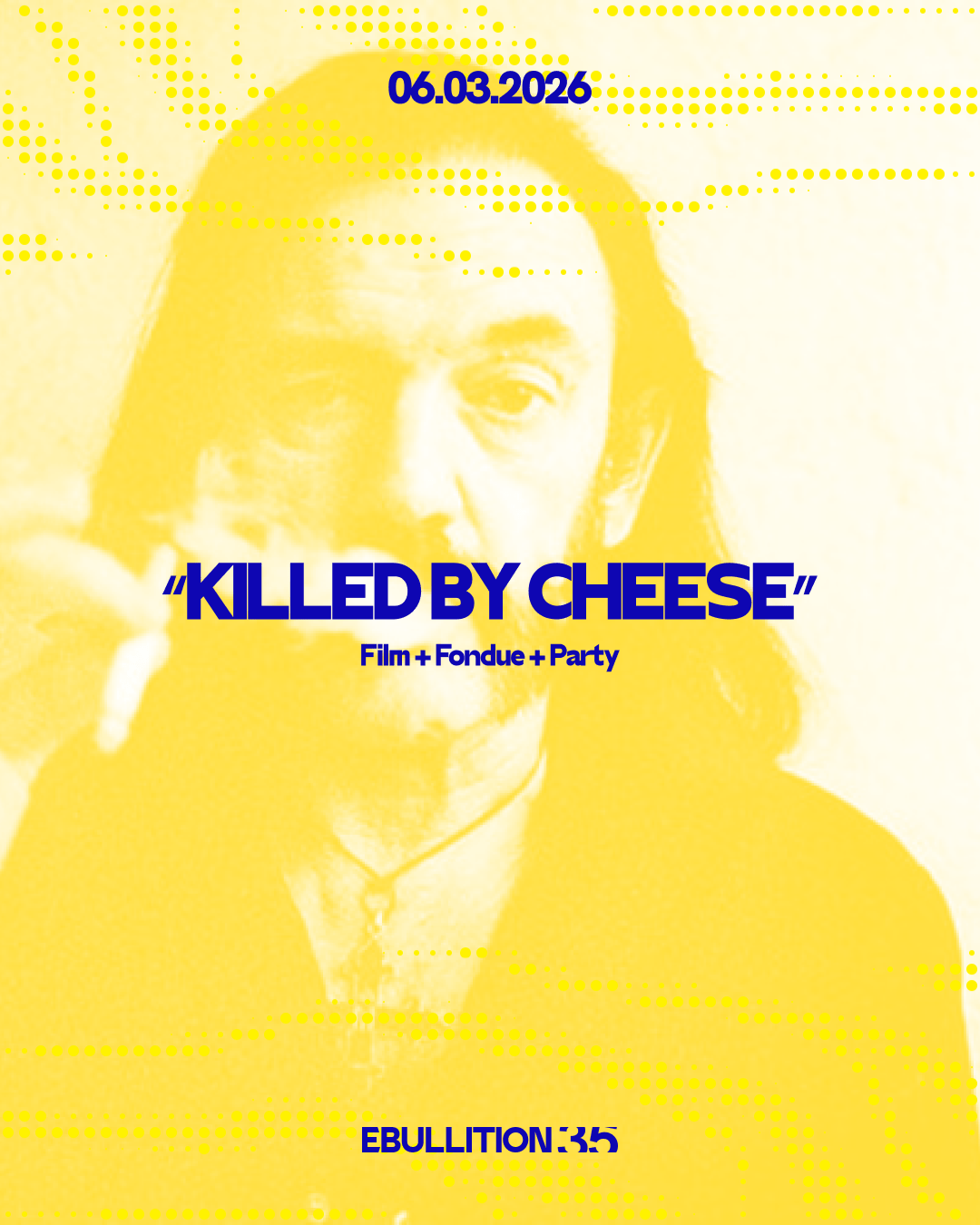 "Killed by Cheese" Film, Fondue, Party