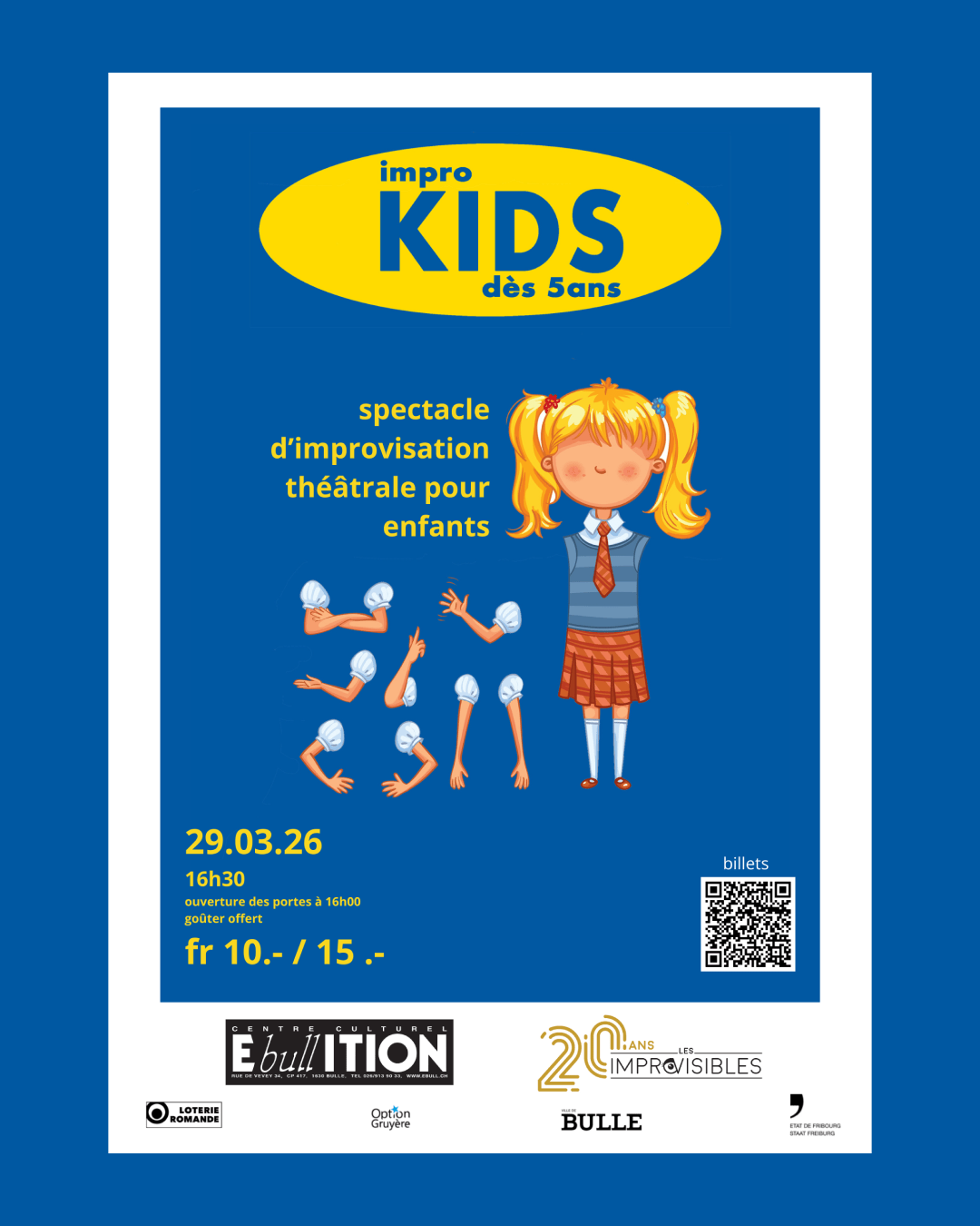 ImproKids par Les ImprOvisibles