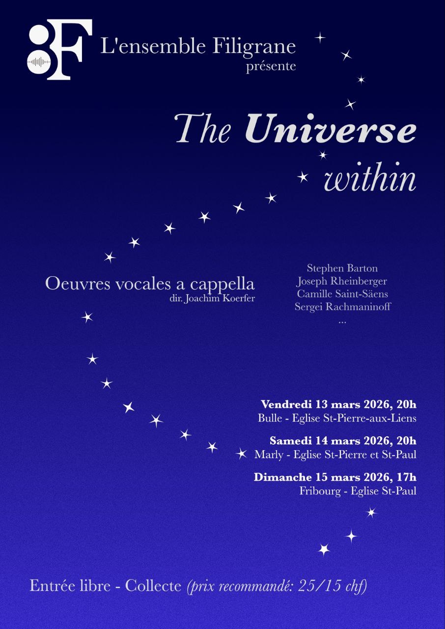 The Universe within par l'ensemble Filigrane