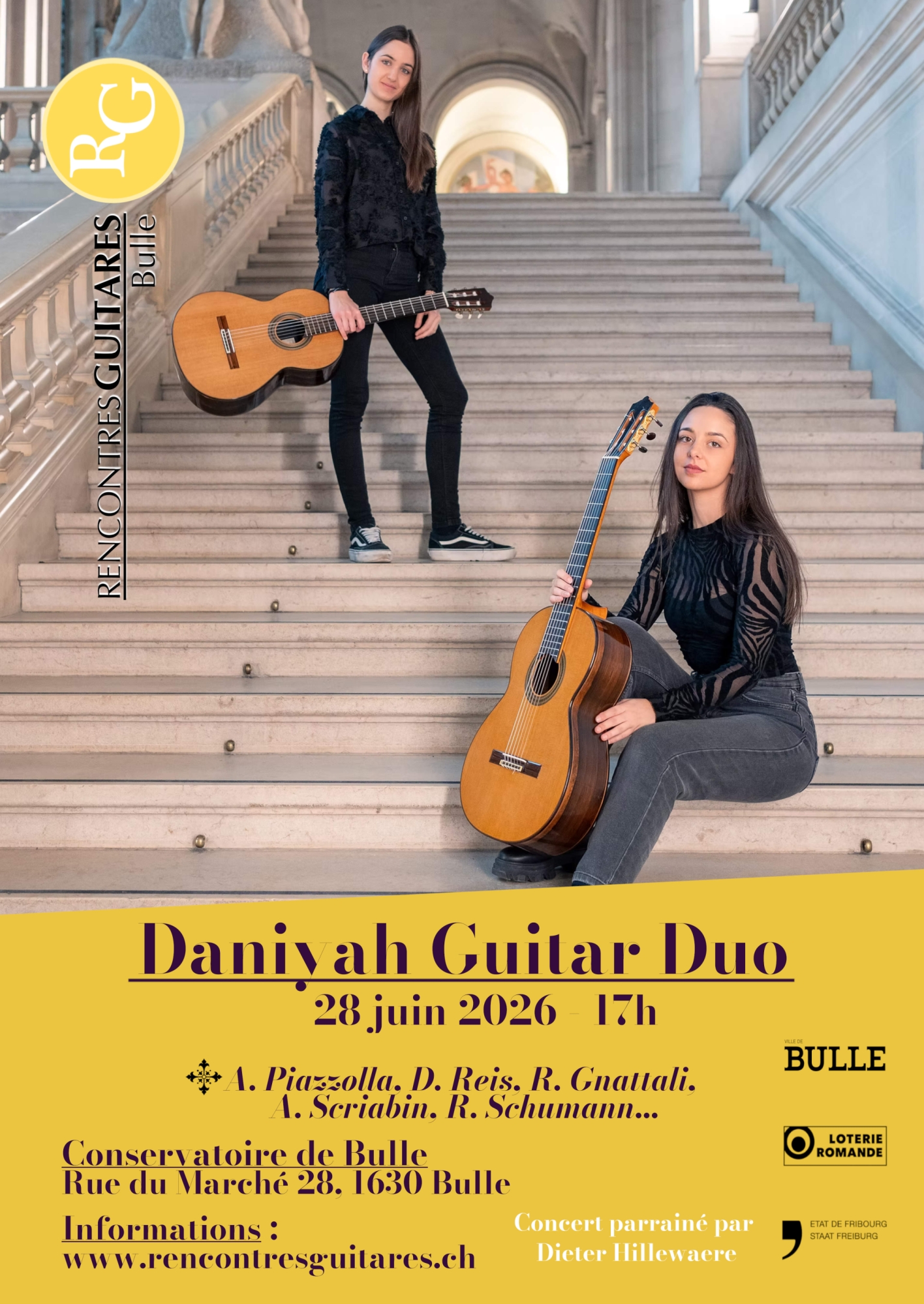 RencontresGuitares de Bulle - Daniyah Guitar Duo